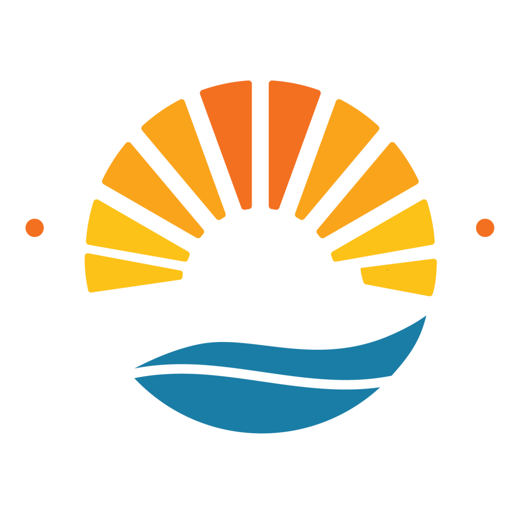 Full color Lake Hartwell Pontoon Rentals logo.